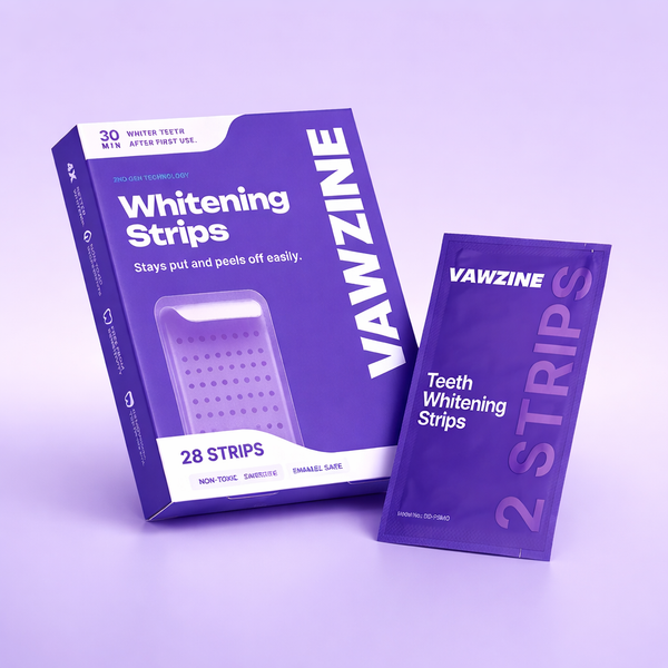 VAWZINE Purple Brightening Teeth Strips